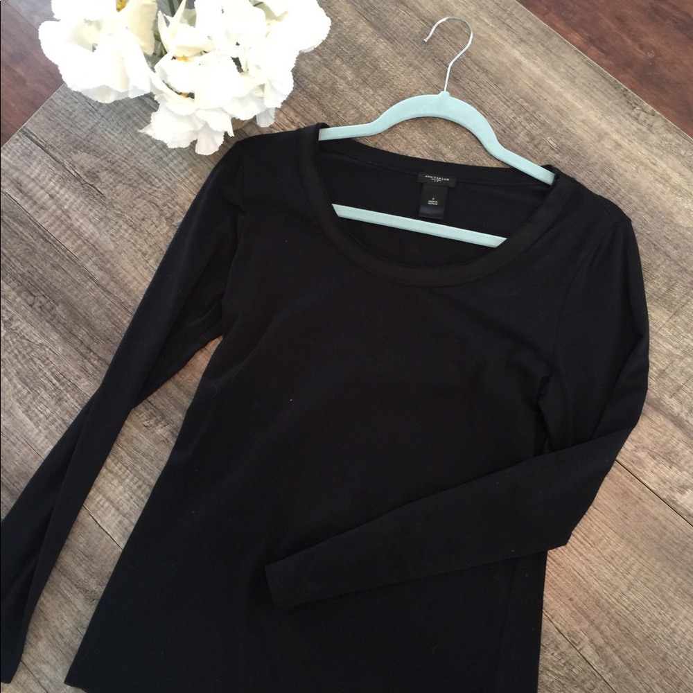 Black Ann Taylor top